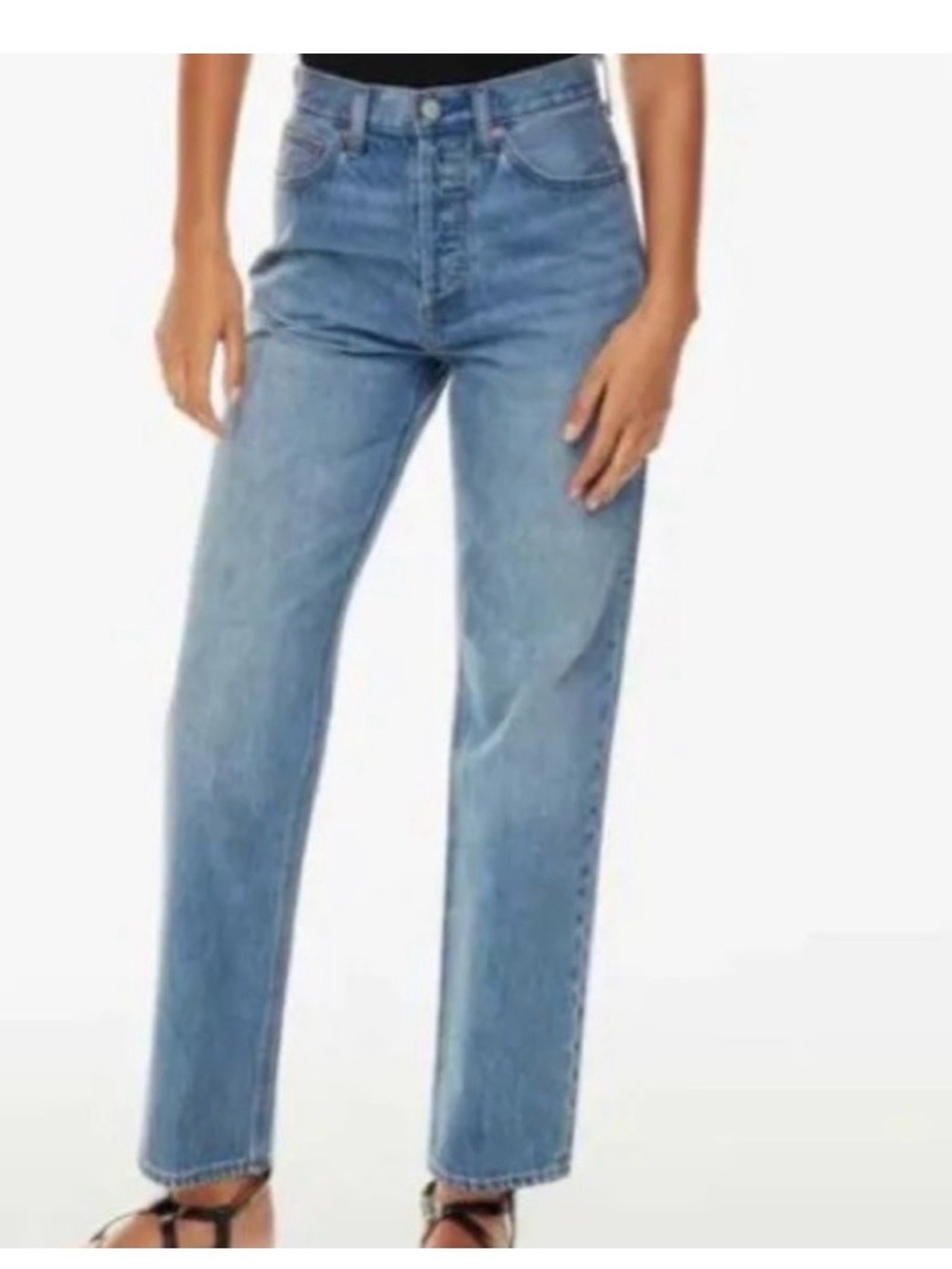 Denim Forum The Joni High‎ Rise Loose 29L size 26